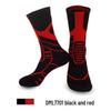 Men's Anti-Slip Sweat-Absorbent Mid-Tube Sports Socks for Basketball and Running