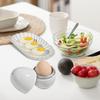 Микроволновая яйцеварка eggy Микроволновые пароварки для яиц Пароварка Контейнер для куриных и перепелиных яиц Кухонные инструменты Инструменты для яиц