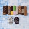 4 шт., вязаный чехол для ног, стула, ступни, защитные носки, рукава, защищают пол