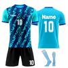 Personalised Shirts Kit Mens Girls With Name Number Custom Football Jerseys For Boys Training Suit