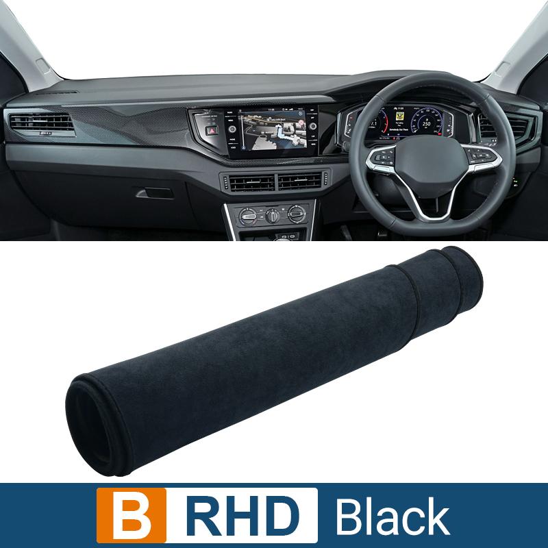 Для Volkswagen VW Polo AW1 BZ1 2017 2018 2019 2020 2021 2022 2023 чехол на приборную панель автомобиля избегайте света анти-УФ ковер нескользящий коврик