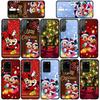 Phone Case for Samsung Galaxy S25 S23 S22 S24 Ultra FE A05 A06 A15 A16 A36 A37 A35 A54 A55 A56 A57 A25 A26 A53 A17 Merry Christmas Mickey Minnie Cover