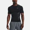 Under Armour HeatGear Vent Short Sleeve Compression Fitness Shirt Men Tops Black 1362452-001