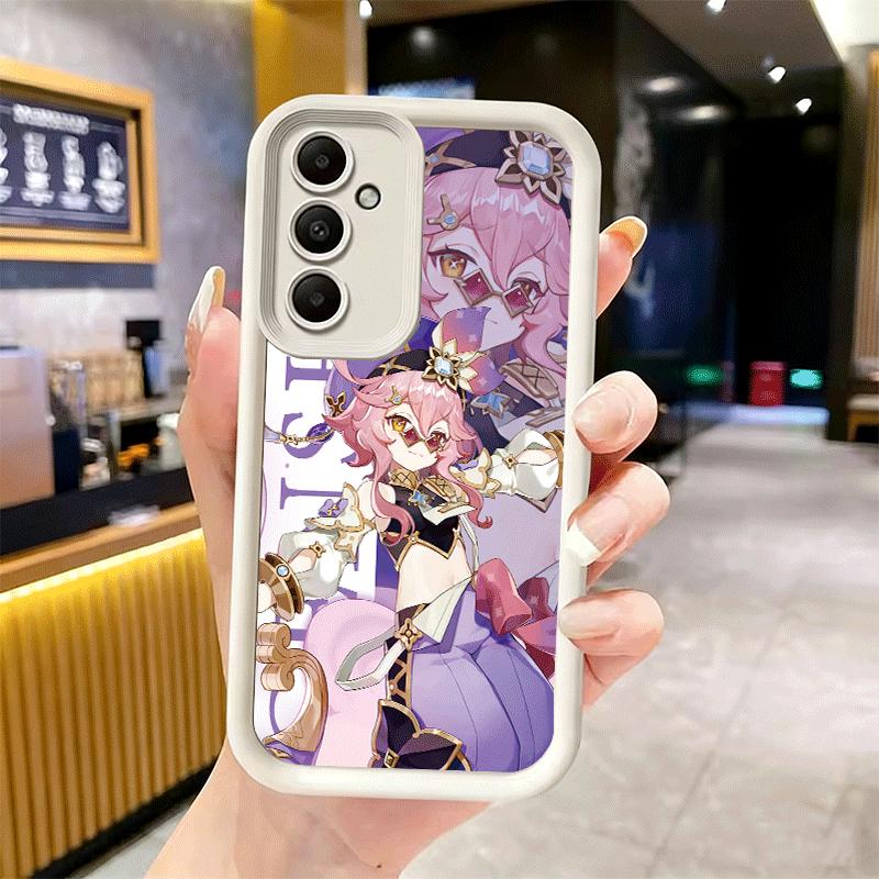 Phone Case for Samsung Galaxy S26 S25 Ultra S24 FE Genshin Impact Anime Shell S23 Plus S22 + S21 S20 5G Soft Silicone Funda