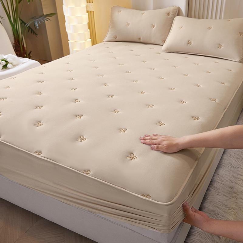 Корейская версия вышивки Матрас из соевого волокна класса А, утолщенный матрас типа наматрасника Simmons, чехол для матраса с полным покрытием.