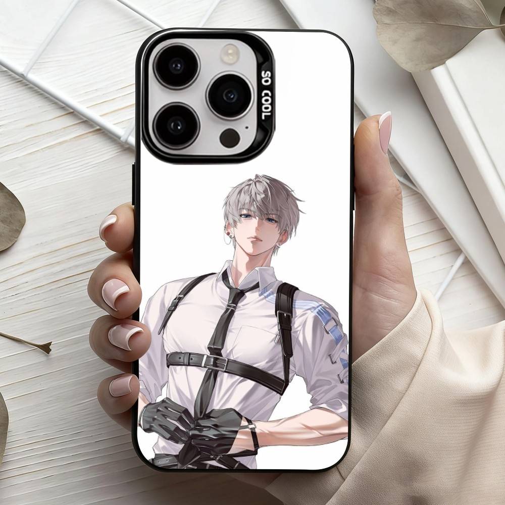 Чехол для телефона S-Sylus Love and D-Deep Space для iPhone17,16,15,14,13,12,11 Plus,Pro Max Черный Конфетный Посеребренный Чехол