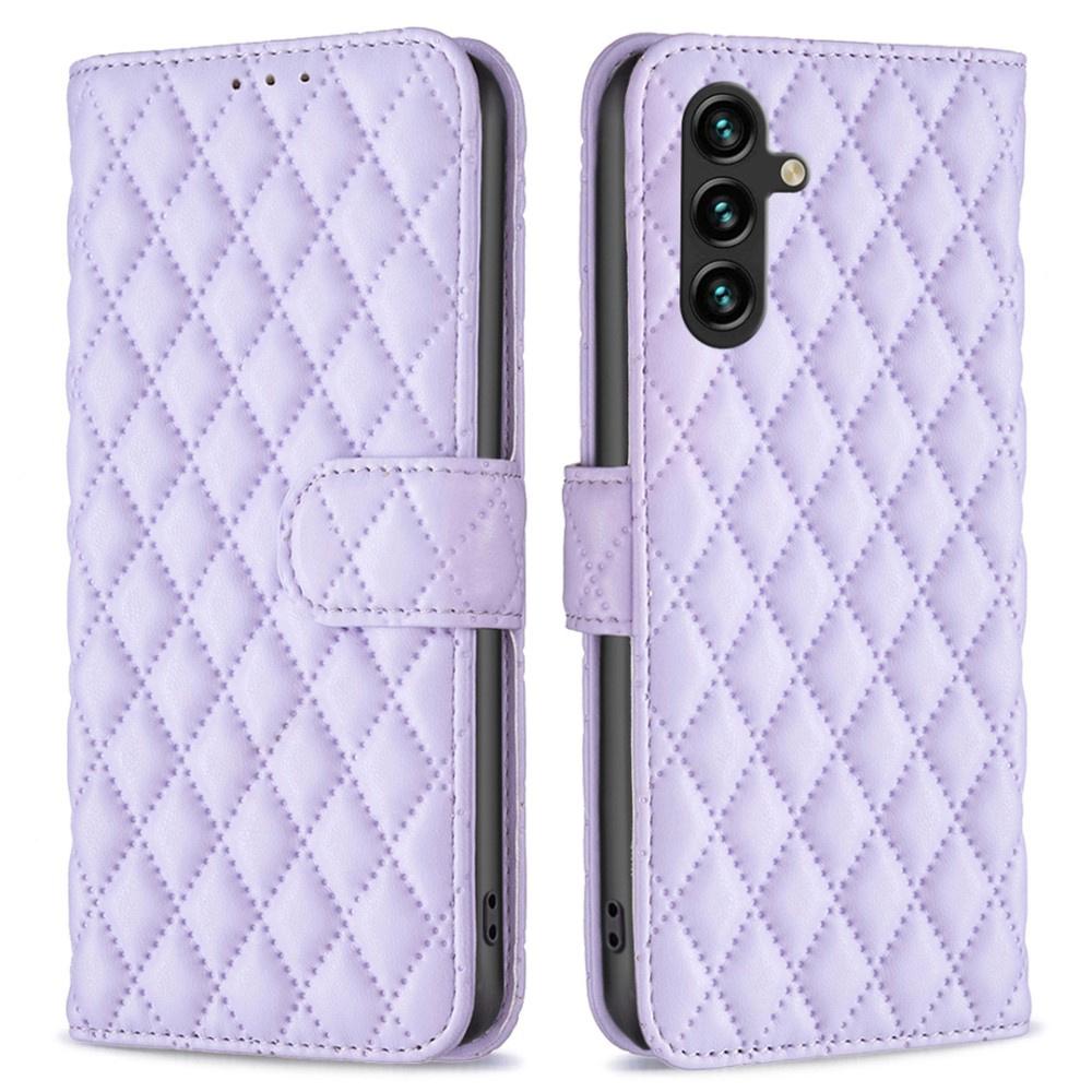 Flip case for Samsung Galaxy A56 5G, Wallet, BINFEN COLOR, purple