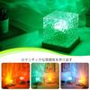 Yanhao Night Light Water Pattern Lamp Tabletop Light Aurora Lamp Projector Light Remote Color Dynamic Rotating Water Ripple Water Pattern Lamp