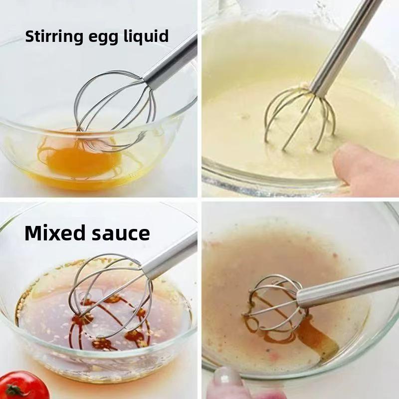 Stainless Steel Miso Mixing Spoon Double Head Measuring Mixer Egg Liquid Sauce Whisk