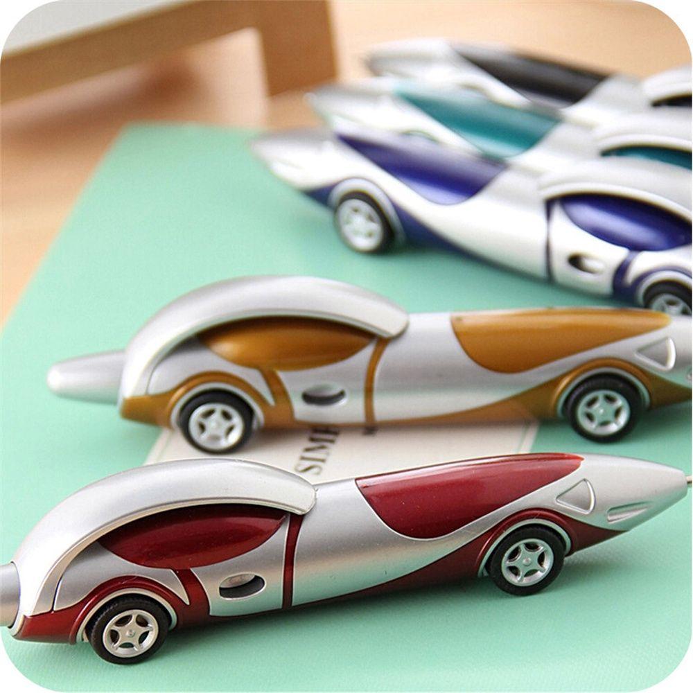 Refill Ball Pen Stationery Child Gift Car Shape Pen Ballpoint Pen Drawing Toys Racing Car Pen