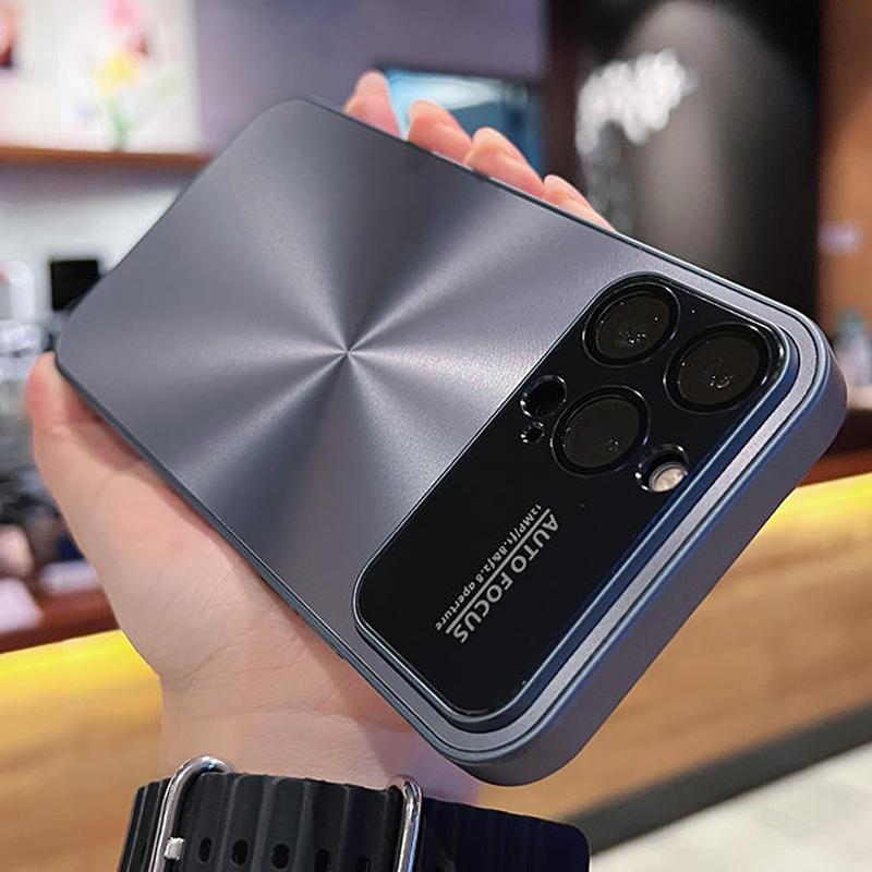 Роскошный крутой чехол с 3D Laser Aurora для iPhone 14 Plus 13 12 11 Pro Max, защита объектива большой камеры, жесткий матовый чехол-бампер для телефона