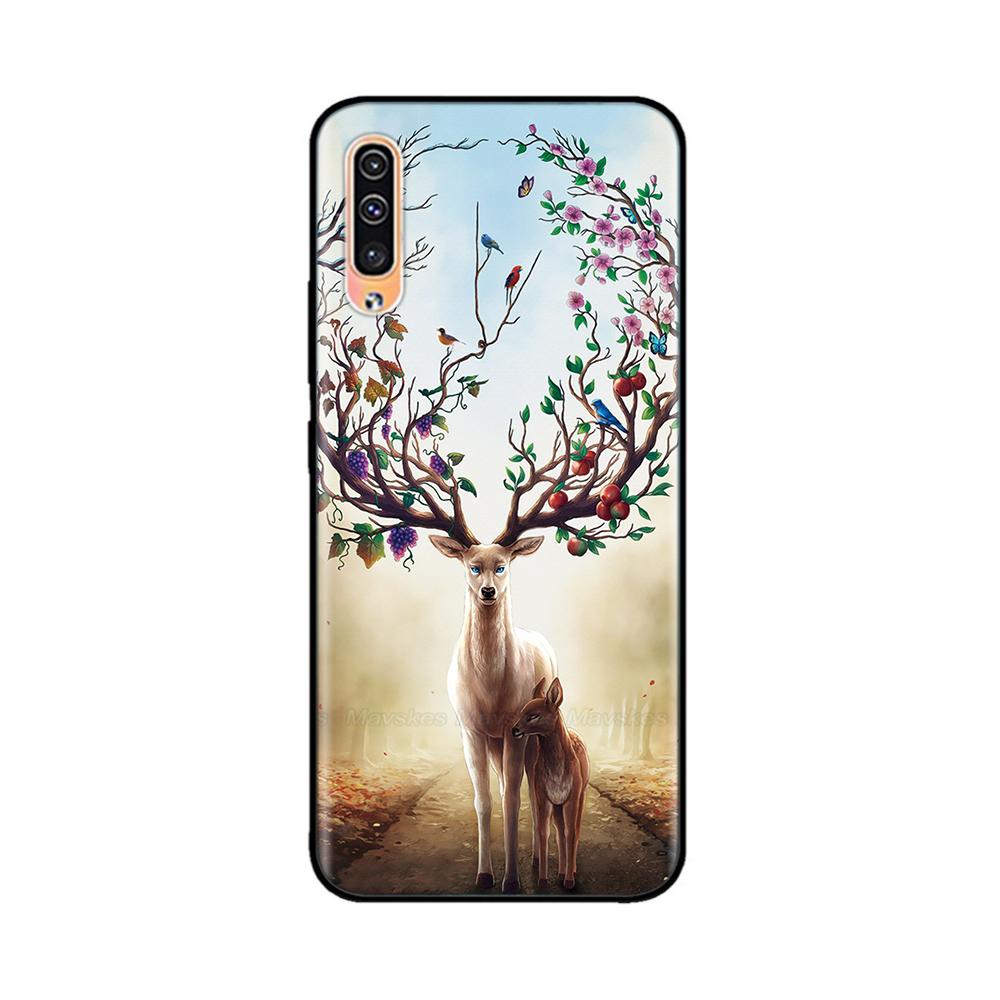 Для Samsung Galaxy A50 A50S A30S Чехол Мягкая Черная Силиконовая Задняя Крышка Чехол для Телефона Для Samsung A 50 A 50 30 S Fundas Coque Бампер