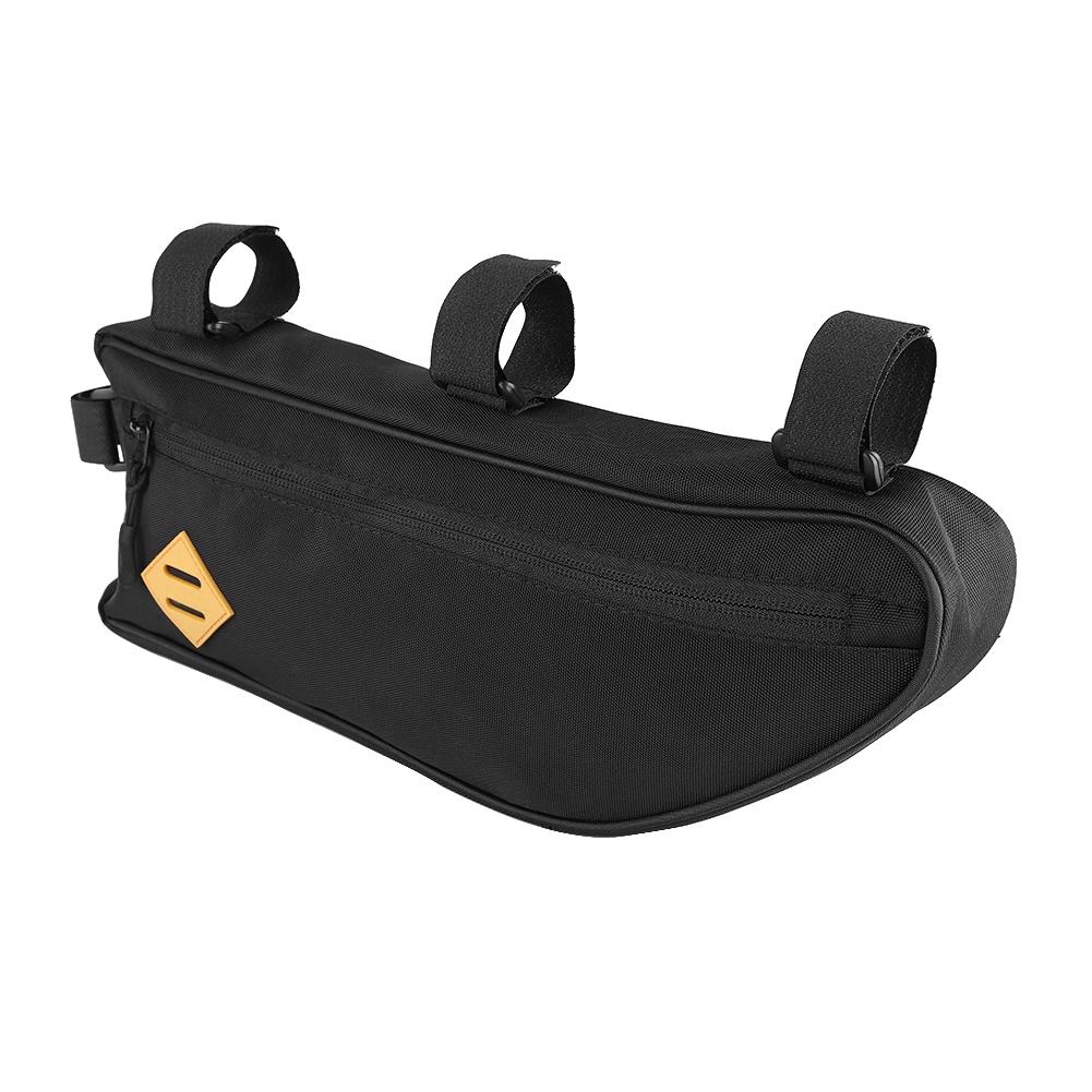 Большая водонепроницаемая сумка для рамы велосипеда Triangle, передняя верхняя труба, сумка для велосипеда под сиденьем (L)