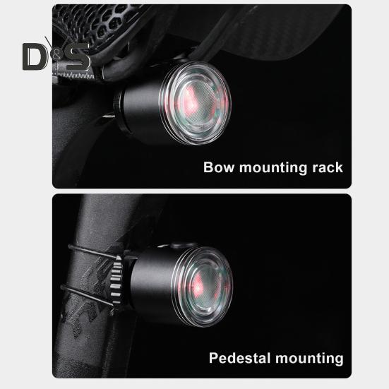 Велосипедный задний фонарь Type-C перезаряжаемый IP65 водонепроницаемый MTB шоссейный горный велосипед датчик стоп-сигнала алюминиевый сплав ночной езды велосипед предупреждающий задний фонарь