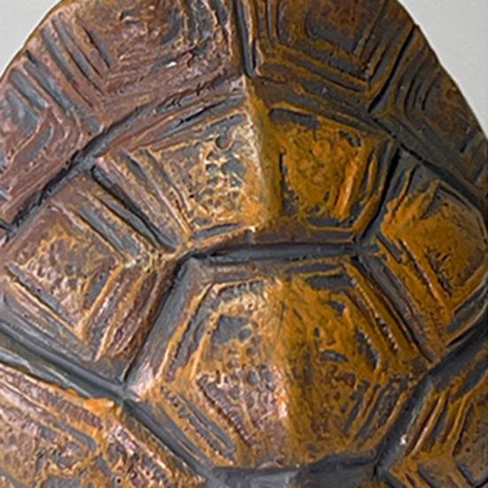 Рыбалка Статуя Черепахи Смола Фигурка Скульптура Животного Садовый Декор Реалистичный Дизайн Уличное Украшение