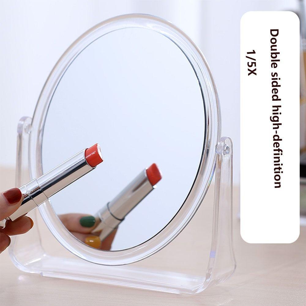 Flexible 5x Magnifying Mirror 360° Rotating Table Makeup Mirror  Beauty Mirror