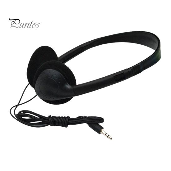 857 Wired Headset Noise Reduction Comfortable Wearing ABS 3.5mm Clear Stereo Portable Gaming Headphone for Gamer