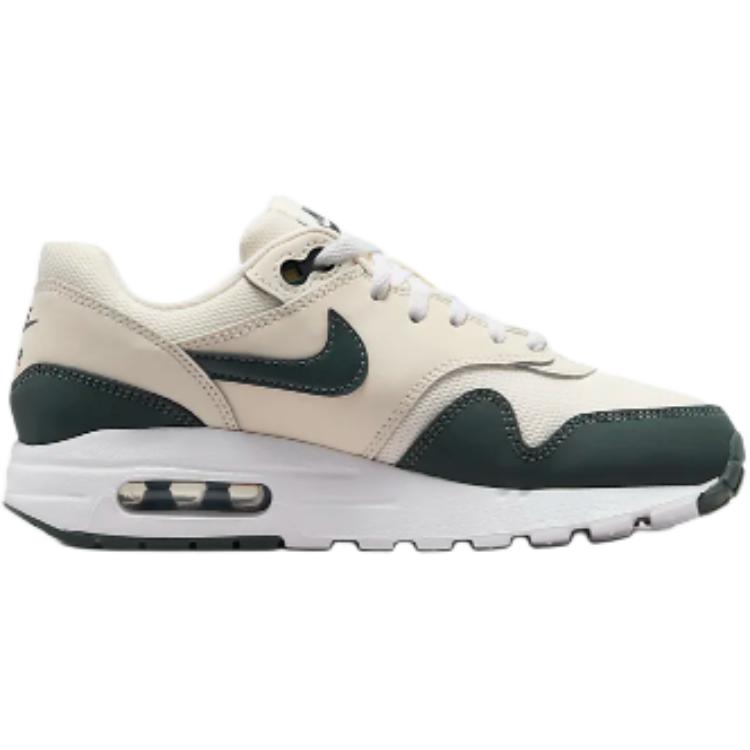Nike Air Max 1 Бледно-слоновая кость Белый Бикоасталь Винтажный зеленый (GS)