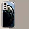 Deluxe Helicopter Fighter Cockpit Phone Case For Samsung Galaxy S25 Edge S24 S23 FE S21 S20 S10 Plus S22 S26 Ultra Cover Clear C