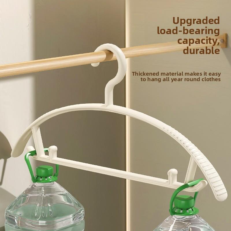 5 шт. Бесшовные бытовые вешалки с противоскользящими плечиками и широкими плечиками