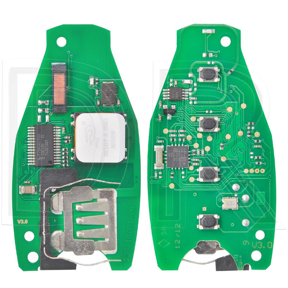 Great Keyless Go ID46 PCF7945AC 315/433/868MHz Proximity Car Remote Control Smart Key For VW Volkswagen Touareg 2011-2018