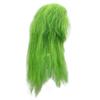 Зеленый Пресс Длинные Прямые Волосы Химическое Волокно Синтетический Парик Фестиваль Вечеринка День Рождения Повседневная Носка