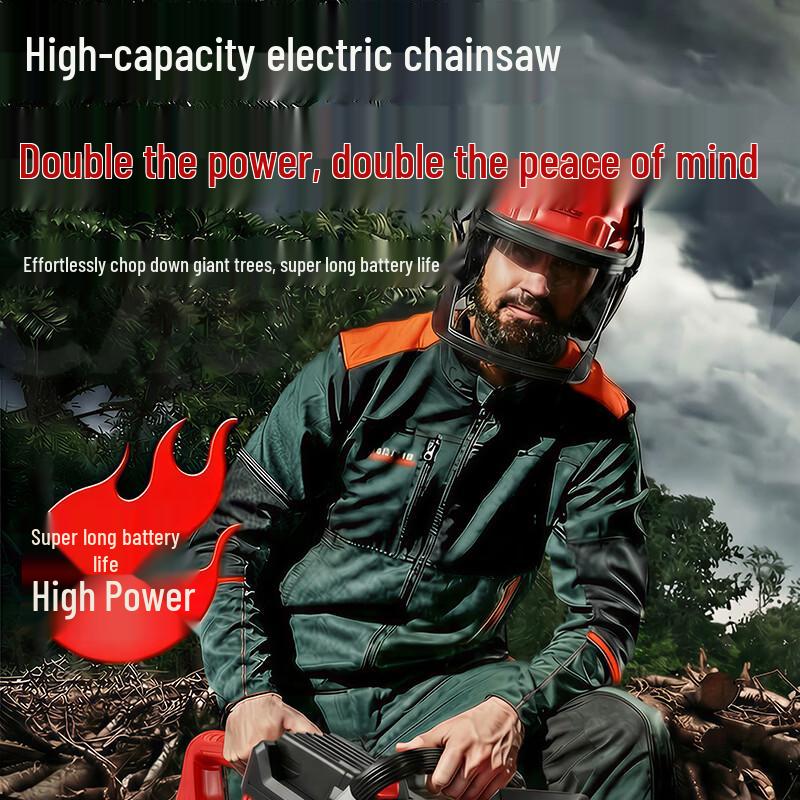Mileide 42V Cordless Handheld Chainsaw CN plug (adapter included)