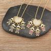 Nidin Fashion Hot Family Member Pendant Necklace Micro-Studded Zircon Love Heart Boy Girl Parent-Child Jewelry Mother's Day Gift