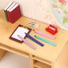 1/12 Dollhouse Simulation Pencil Eraser Sharpener Set Dollhouse Mini Study Stationery Decoration Dolls House Accessories Toys