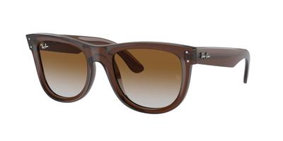 Ray-Ban Солнцезащитные очки Wayfarer Reverse Прозрачно-коричневые RBR0502S Размер 53