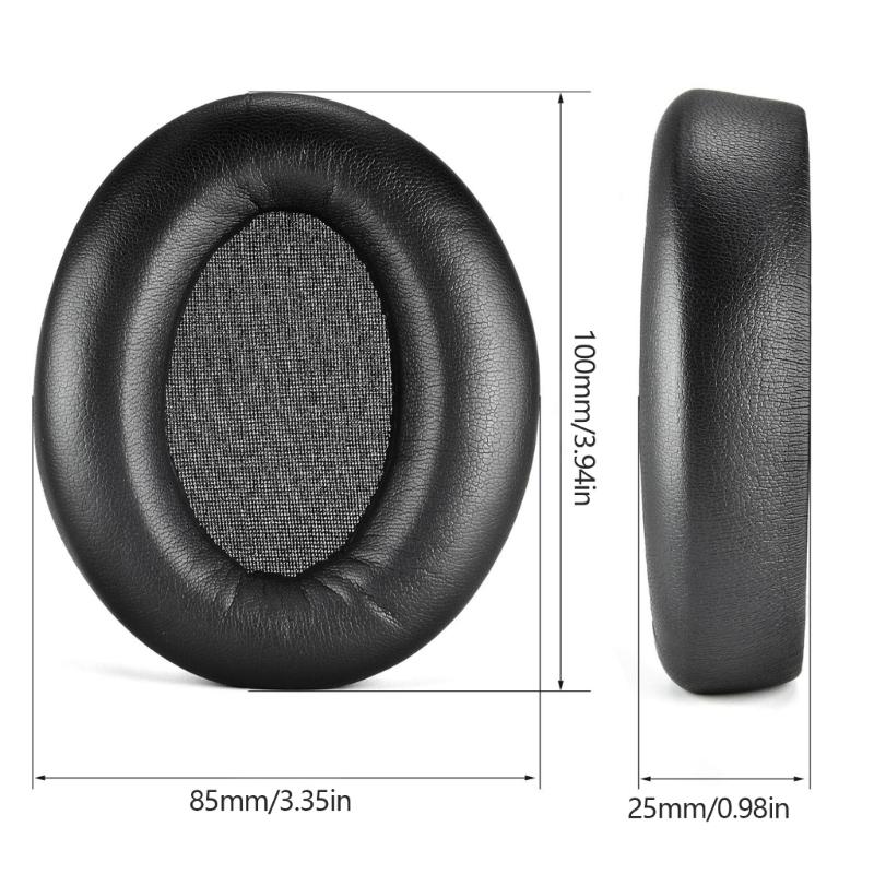 Премиальные кожаные амбушюры из протеиновой кожи для наушников RP-hd601N HD605N HD805n. Мягкие и долговечные сменные амбушюры.