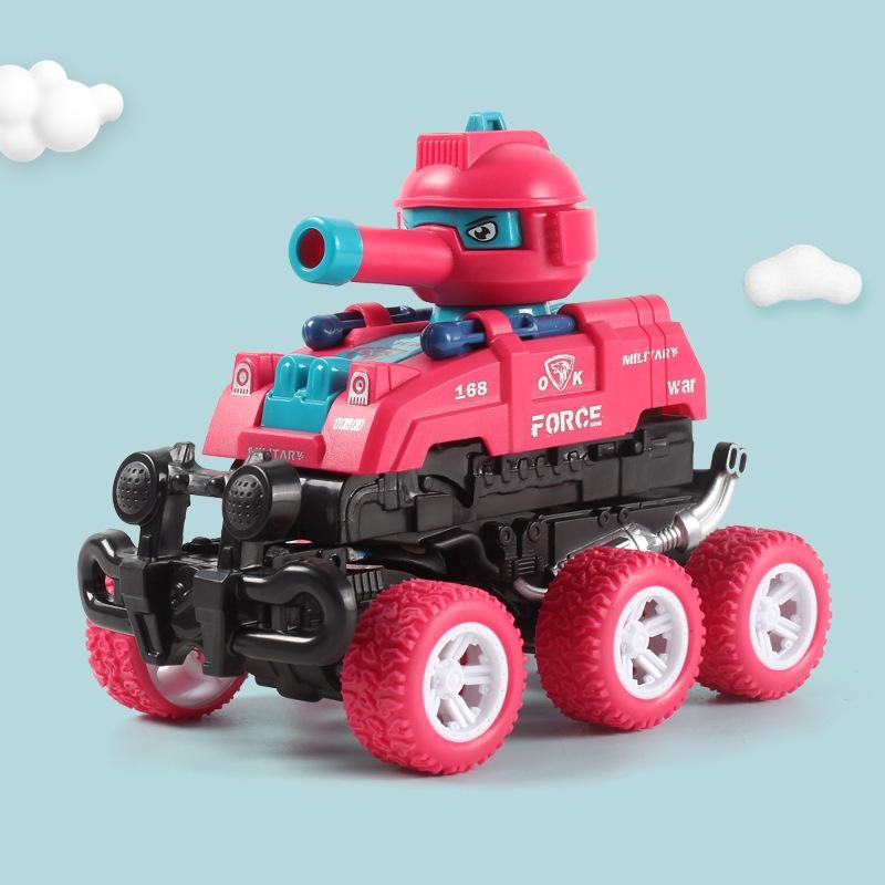 Трансформирующий танк Shoot Crash Transform Tank Transformer Игрушка Инерционная игрушечная машинка для