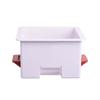 White Wall Socket Cassette Junction Box Wall Switch Box Durable Gypsum Board Lining Box  Home