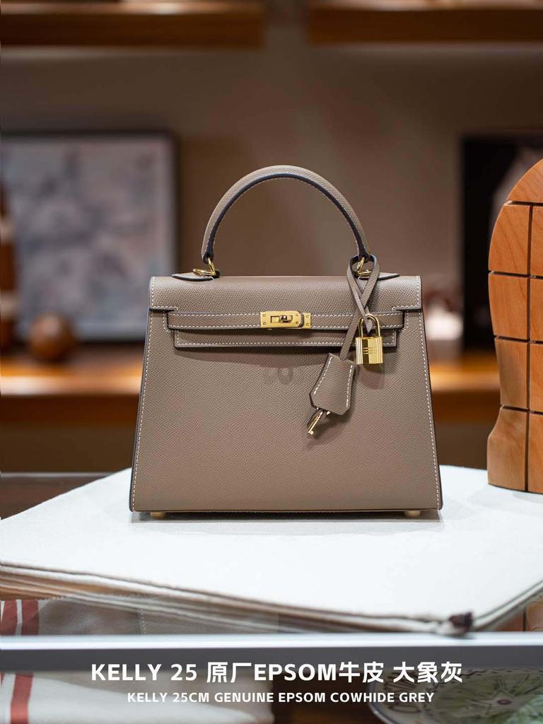 25 Сумка из кожи Того Кожа Эпсом Коровья кожа Большая вместимость Одинарный кожаный ремешок Универсальная Повседневная Женская Сумка