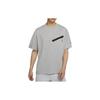 Мужская футболка с коротким рукавом и карманом на молнии Dri-Fit Tech Серая DH7818-063