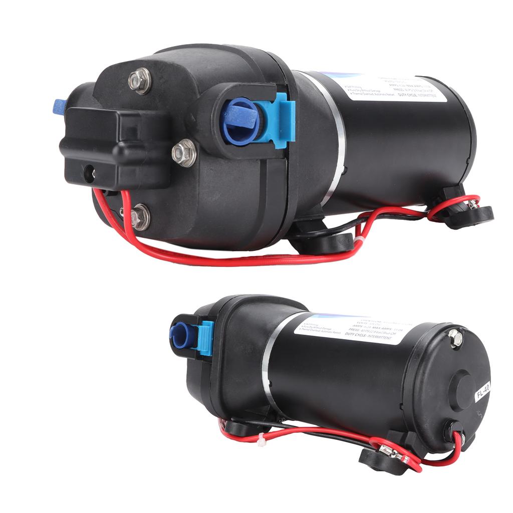Water Pump Small Automatic Large Flow Bottling Equipment Multifunctional Engineering Plastic FL‑40 12V