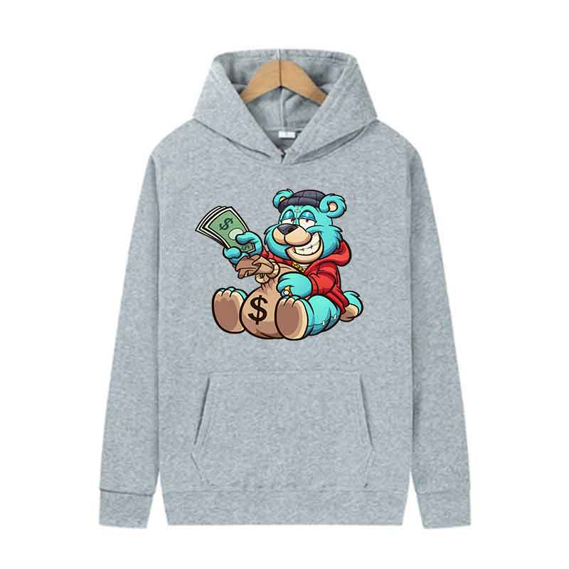 Мужская и женская теплая толстовка Повседневная уличная одежда Пуловеры Спорт Фитнес Толстовки с карманами Модные тренды Унисекс Одежда Y2K