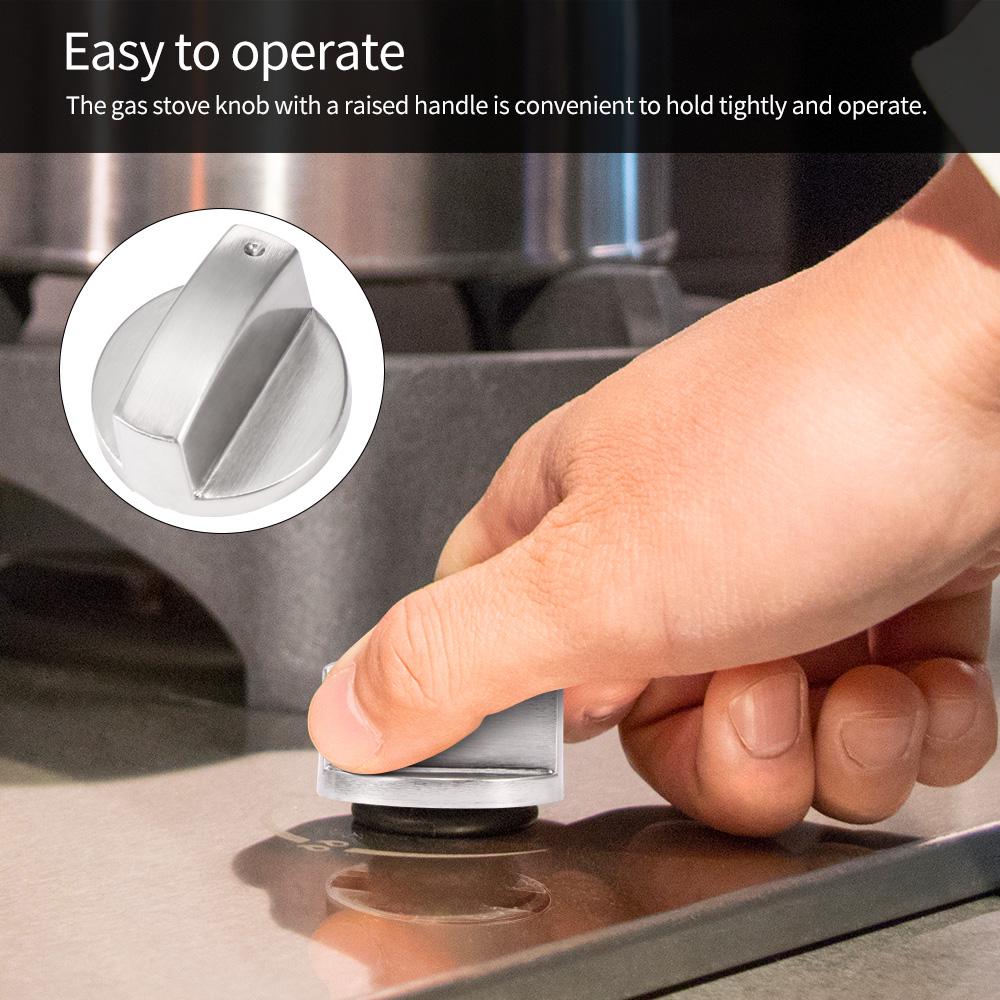 Переключатель плиты Запчасти для посуды Адаптер для газовой плиты Переключатель духовки Блокировка управления поверхностью Ручка газовой плиты
