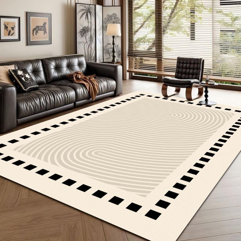 Скандинавский Простой Геометрический Кристальный Бархат Большой Ковер Коврик для Гостиной Семейный Диван Балкон Коридор Нескользящие Декоративные Ковры