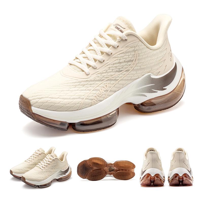 onemix Модные мужские кроссовки на воздушной подушке, спортивные кроссовки для пар, спортивные кроссовки для бега, уличные женские прогулочные кроссовки