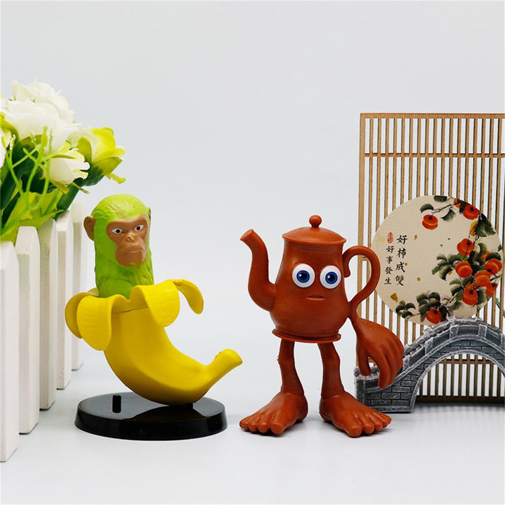 6 шт. Маленький набор кукол, украшения, модель куклы, украшение из АБС-пластика, детская игрушка, подарок