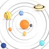 3D стереоскопическая силиконовая модель: Образовательная игрушка «Планеты Солнечной системы»