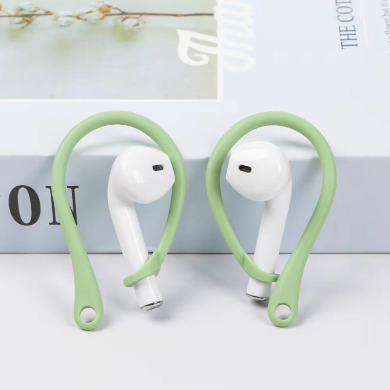 1 пара силиконовых противоутерянных ушных крючков для Bluetooth-гарнитуры 1 2 3 Pro для спорта, защита от падения, беспроводной держатель для наушников, спортивные детали, белый, черный