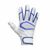 CUTTERS Batting Gloves B353 Prime Hero Size White x Royal 3.0 (Pair) Baseball/Softball Gloves, L,