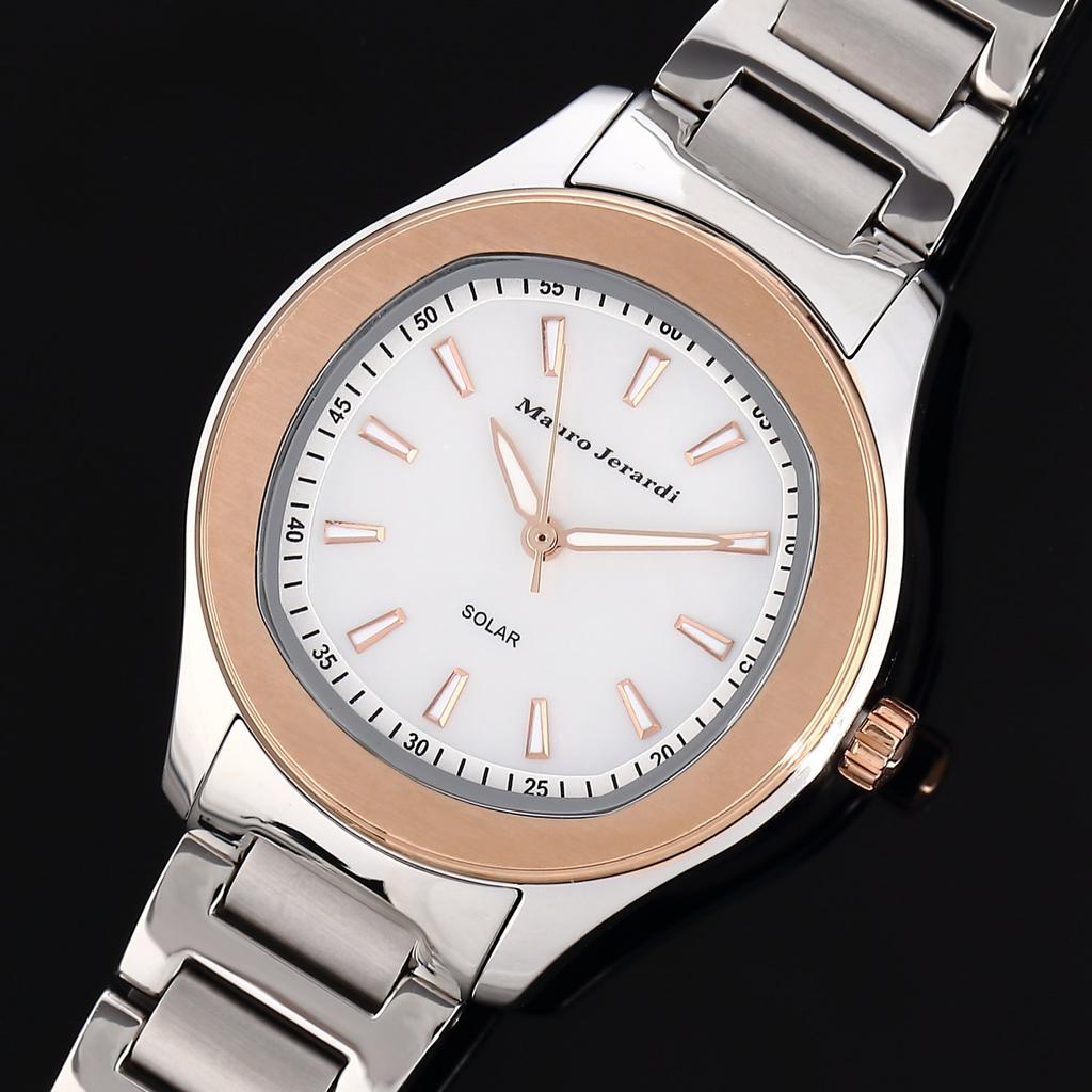 Часы Solar 3 Hand Silver [Mauro Geraldi] MJ054-1 женские
