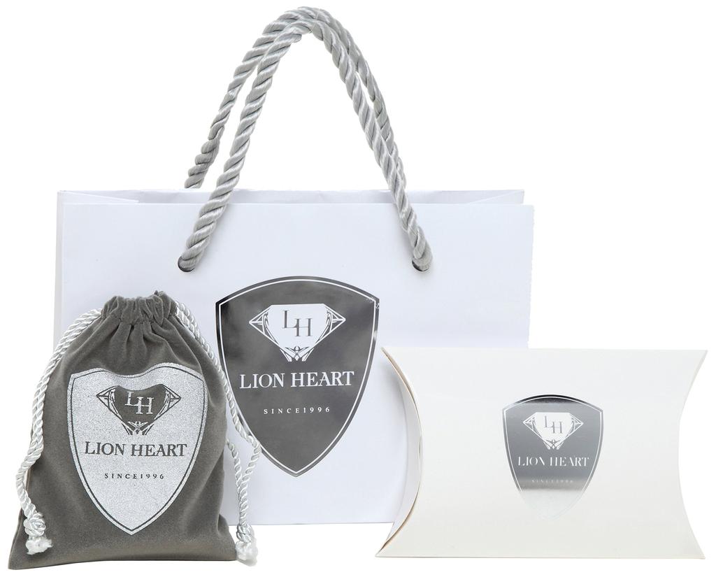 LION HEART парное ожерелье из нержавеющей стали 04N141SL [Lion Heart] линия/пластина (Женский)