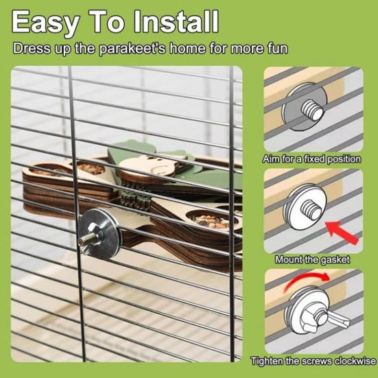 Игрушка для поиска корма для птиц Игрушка-кормушка для попугаев с дугообразной жердочкой Интерактивная жевательная игрушка Жердочка-платформа для попугаев для клетки какаду, волнистого попугайчика