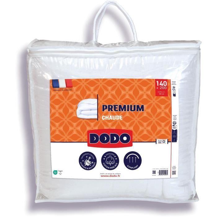 Couette Chaude 250 gr/m² - DODO - Premium - 140 x 200 cm - Blanc