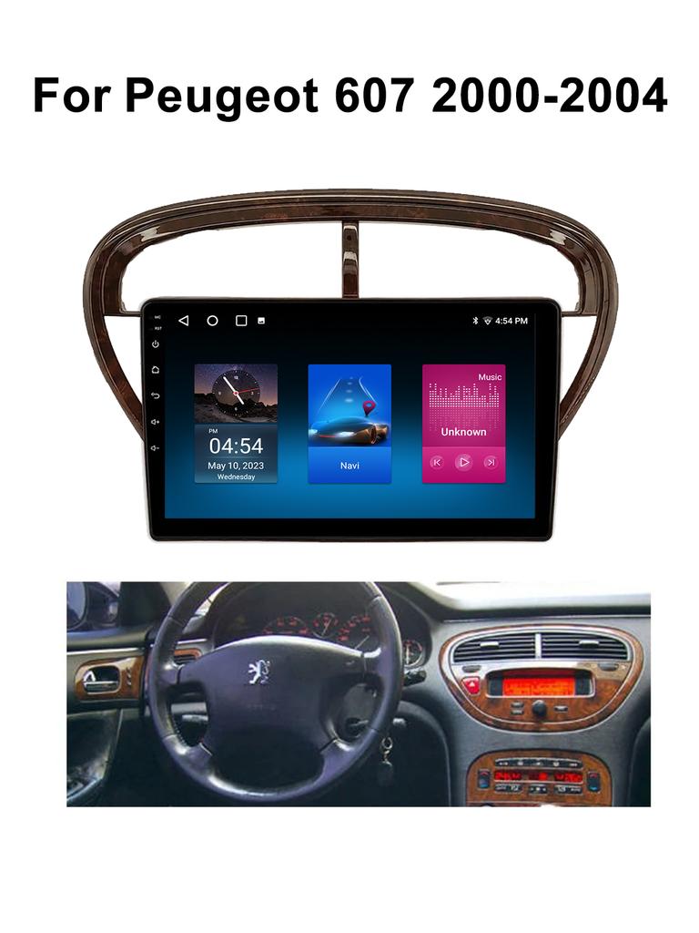 Toyousonic Car Video Player for Peugeot 607 2000-2004 GPS Navigation Built-in Dsp Carplay Autoradio Android Head Unit