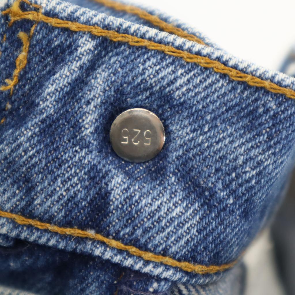 Levi's 90-е 505-0217 Сделано в США старые джинсовые брюки W29 Выстиранные голубые джинсы Мужские Б/У